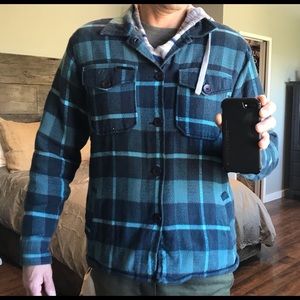 Rip Curl men’s medium flannel jacket.